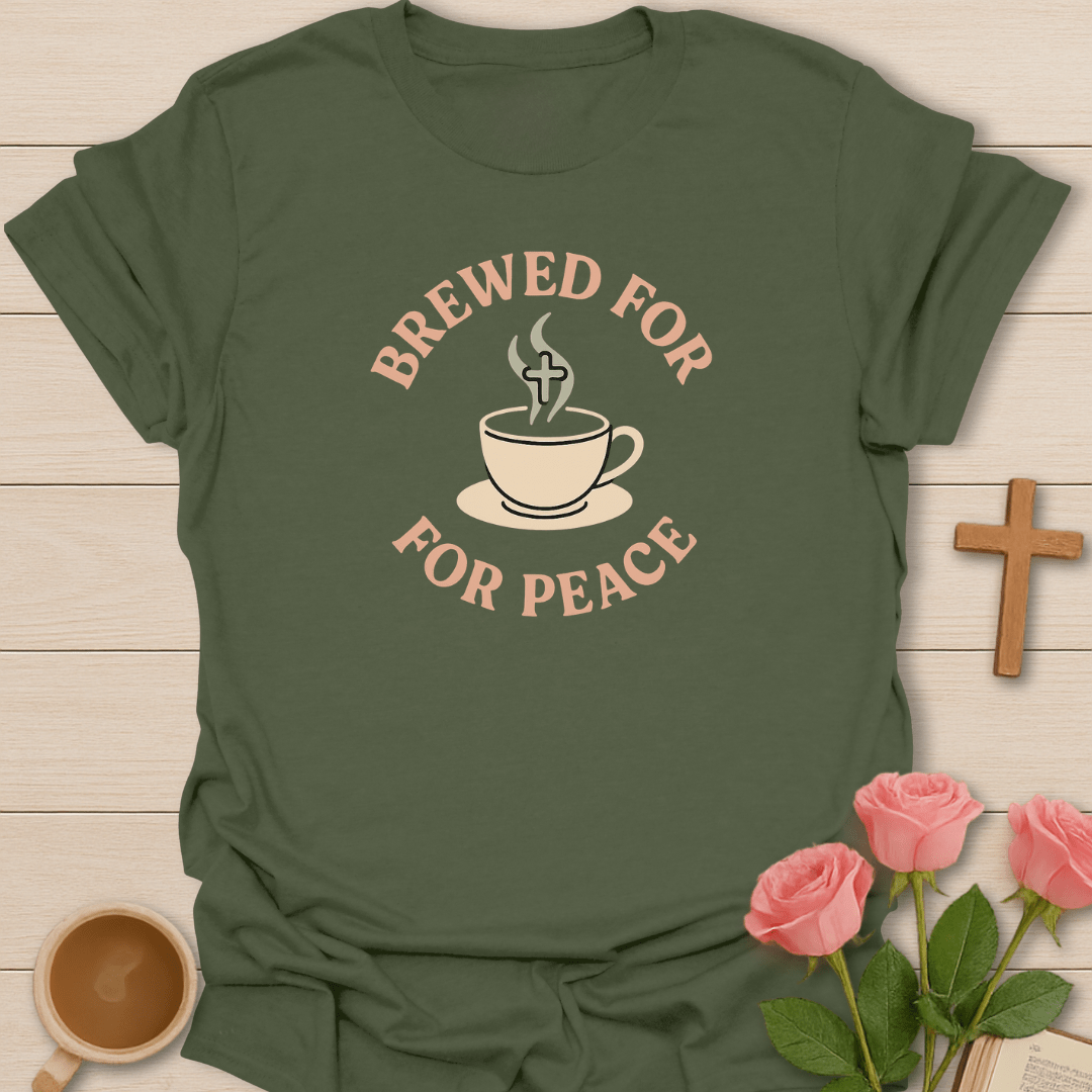 Brewed For Peace T-Shirt T-Shirt