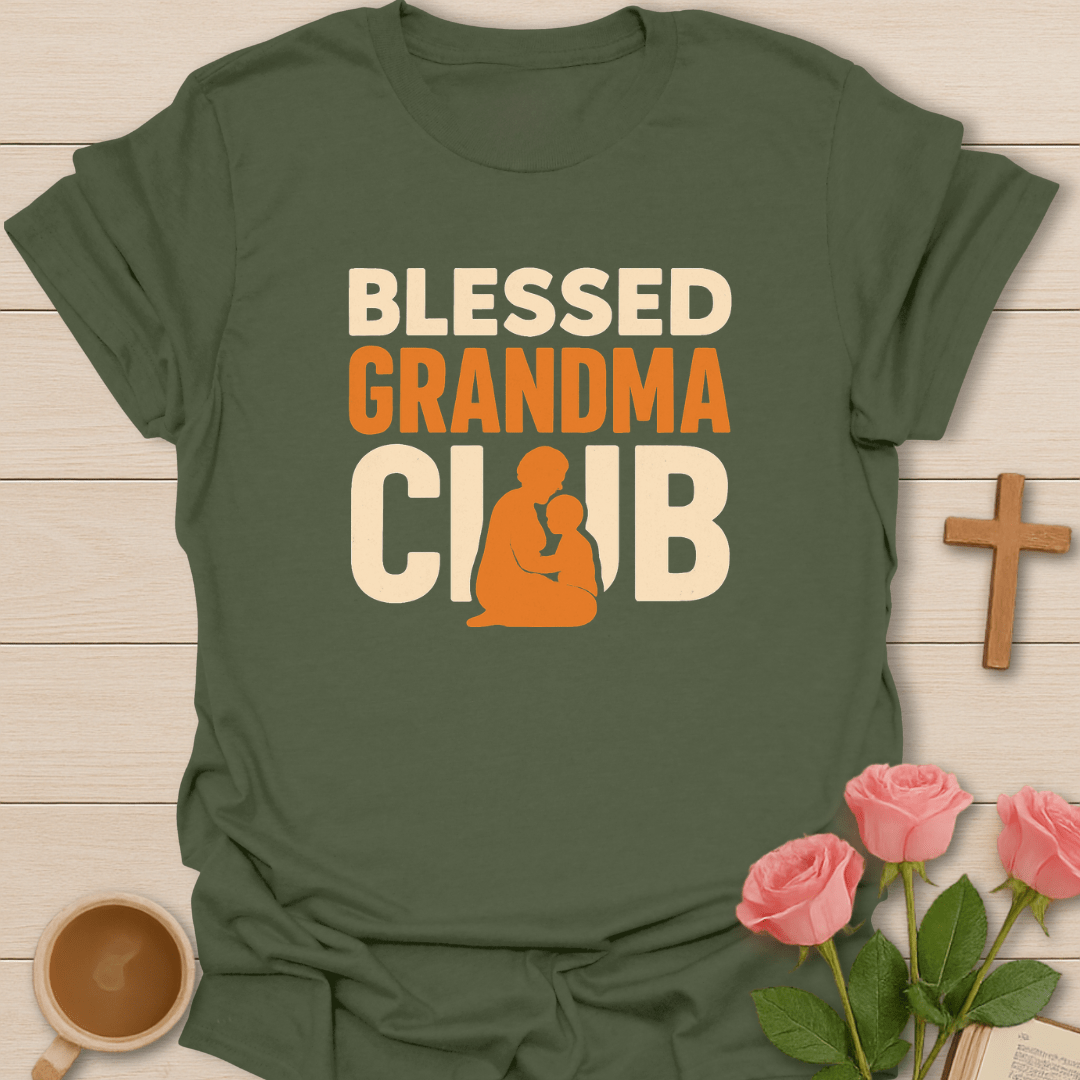 Blessed Grandma Club T-Shirt