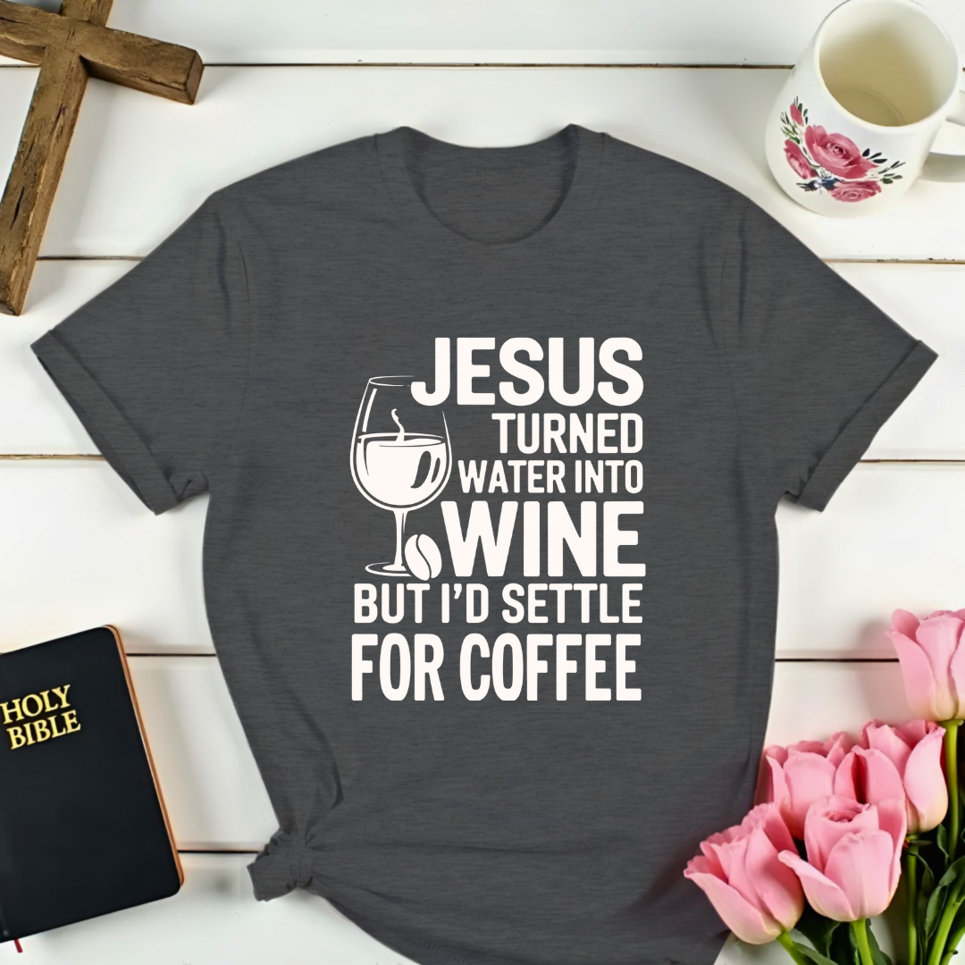 Wine Or Coffee T-Shirt