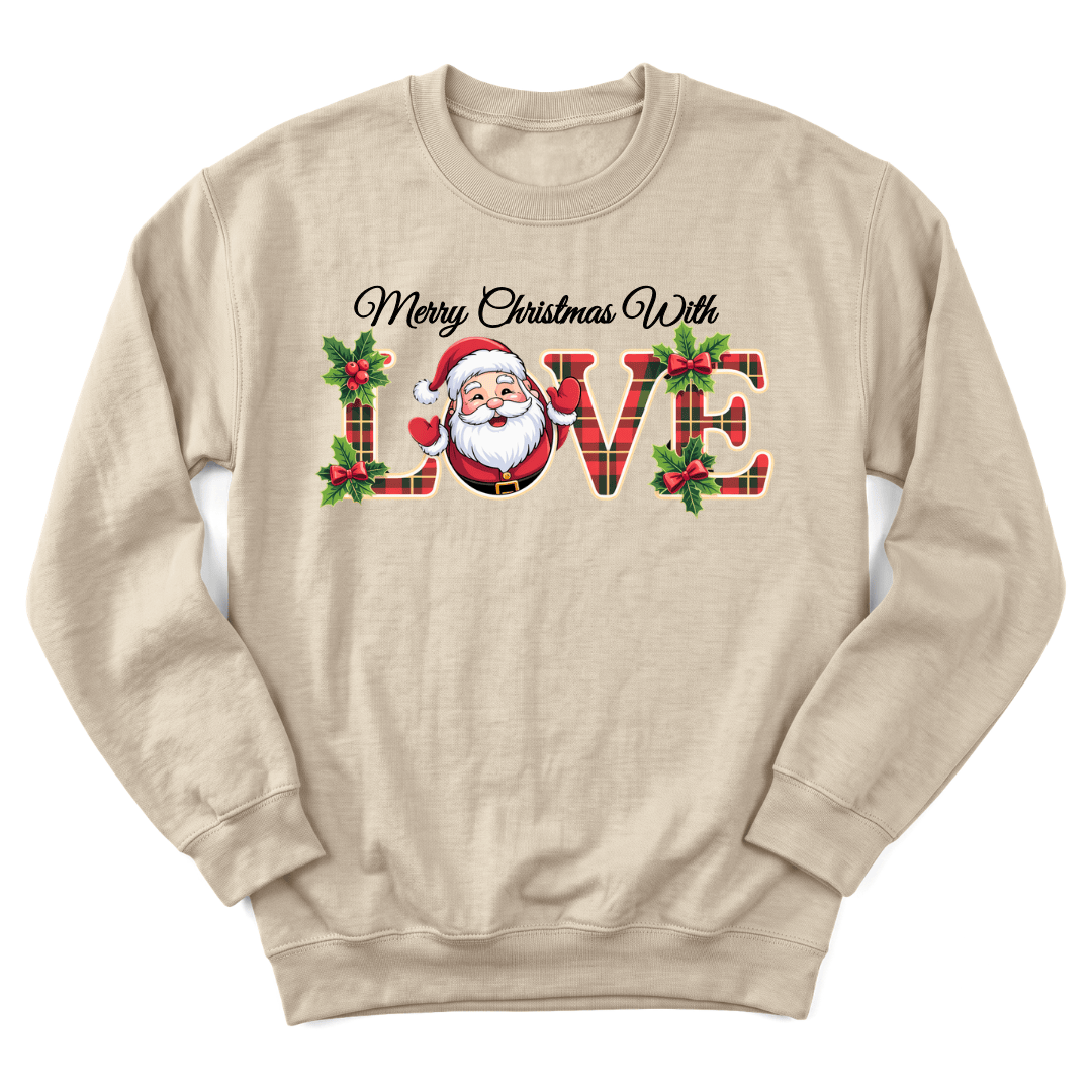 Santa's Christmas Love Sweatshirt