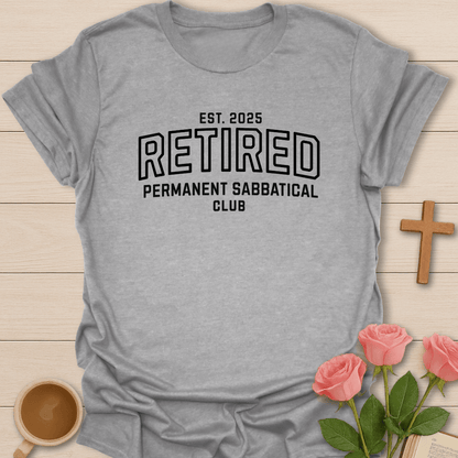 Retired Professor Club T-Shirt - Kozzy Co Sport Grey / S