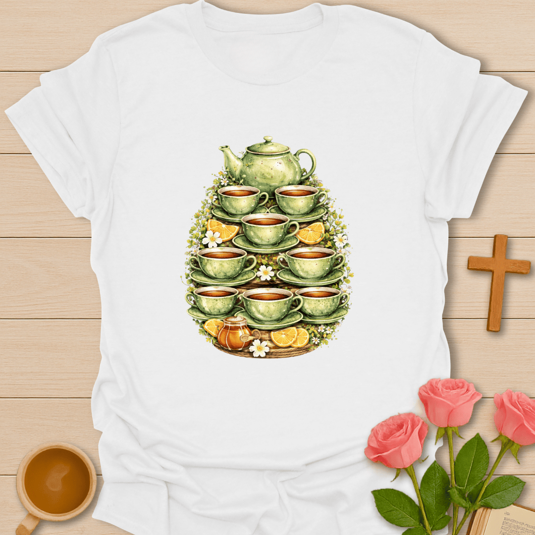 Tea Lover Easter Egg T-Shirt T-Shirt