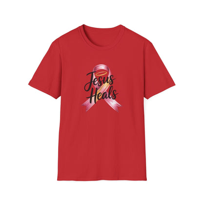 Breast Cancer Jesus Heals T-Shirt