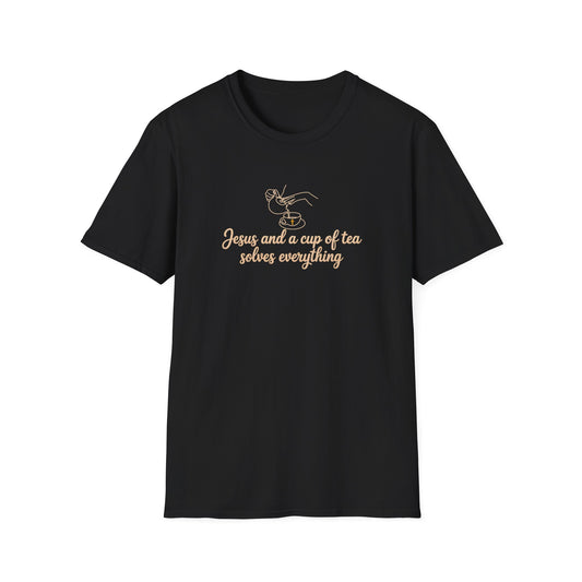 Jesus & Tea Solves Everything T-Shirt