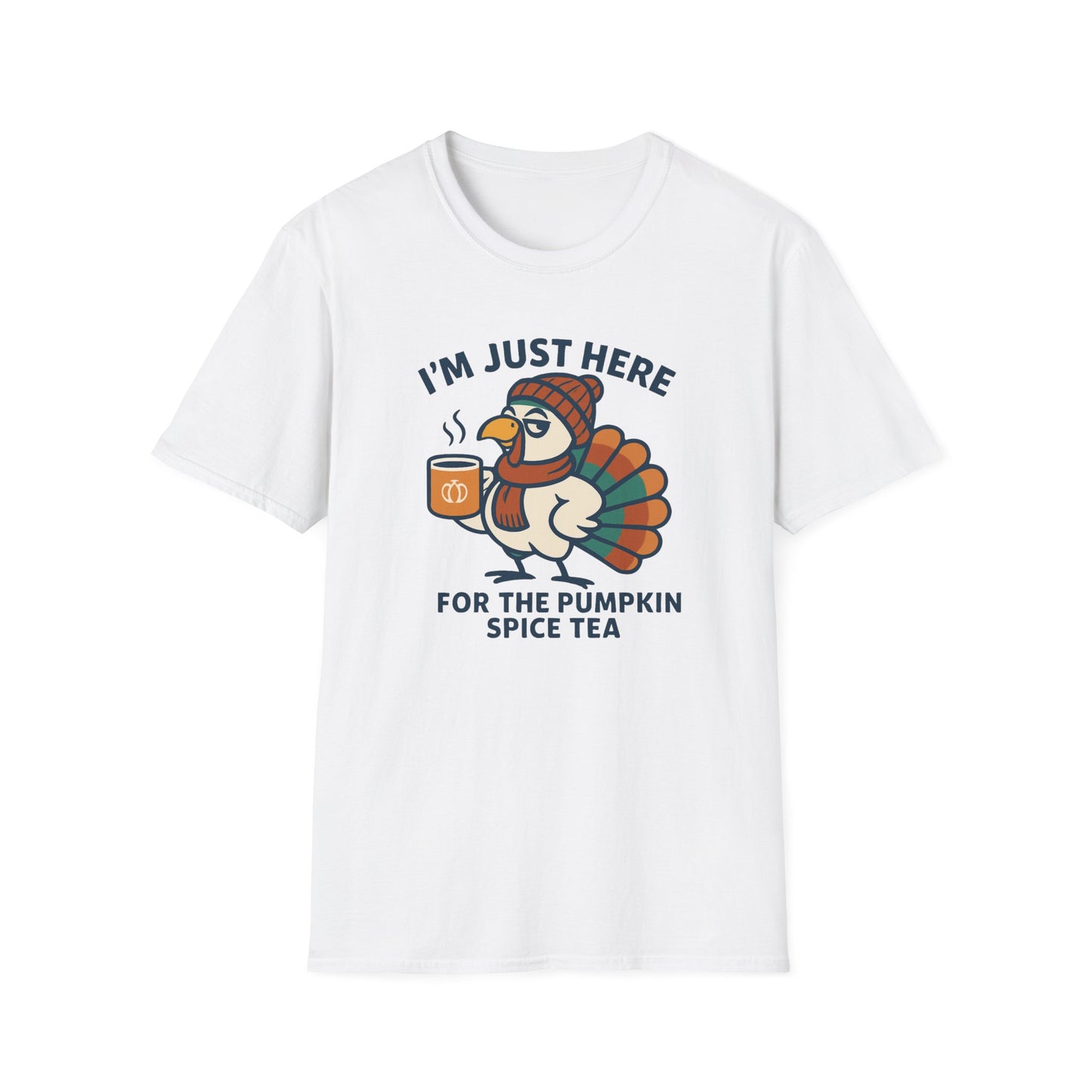 Pumpkin Spice Tea Turkey T-Shirt