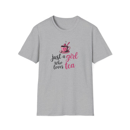 Girl Who Loves Tea T-Shirt