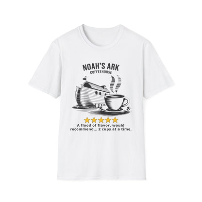 Noah's Ark Coffee House Five Stars Review T-Shirt