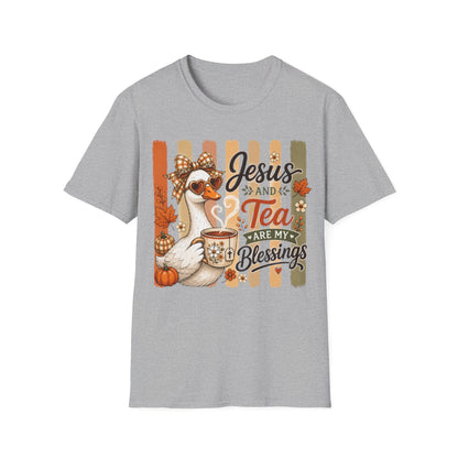 Vintage Jesus Tea Blessings T-Shirt