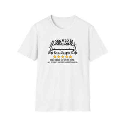 The Last Supper Cafe Review T-Shirt