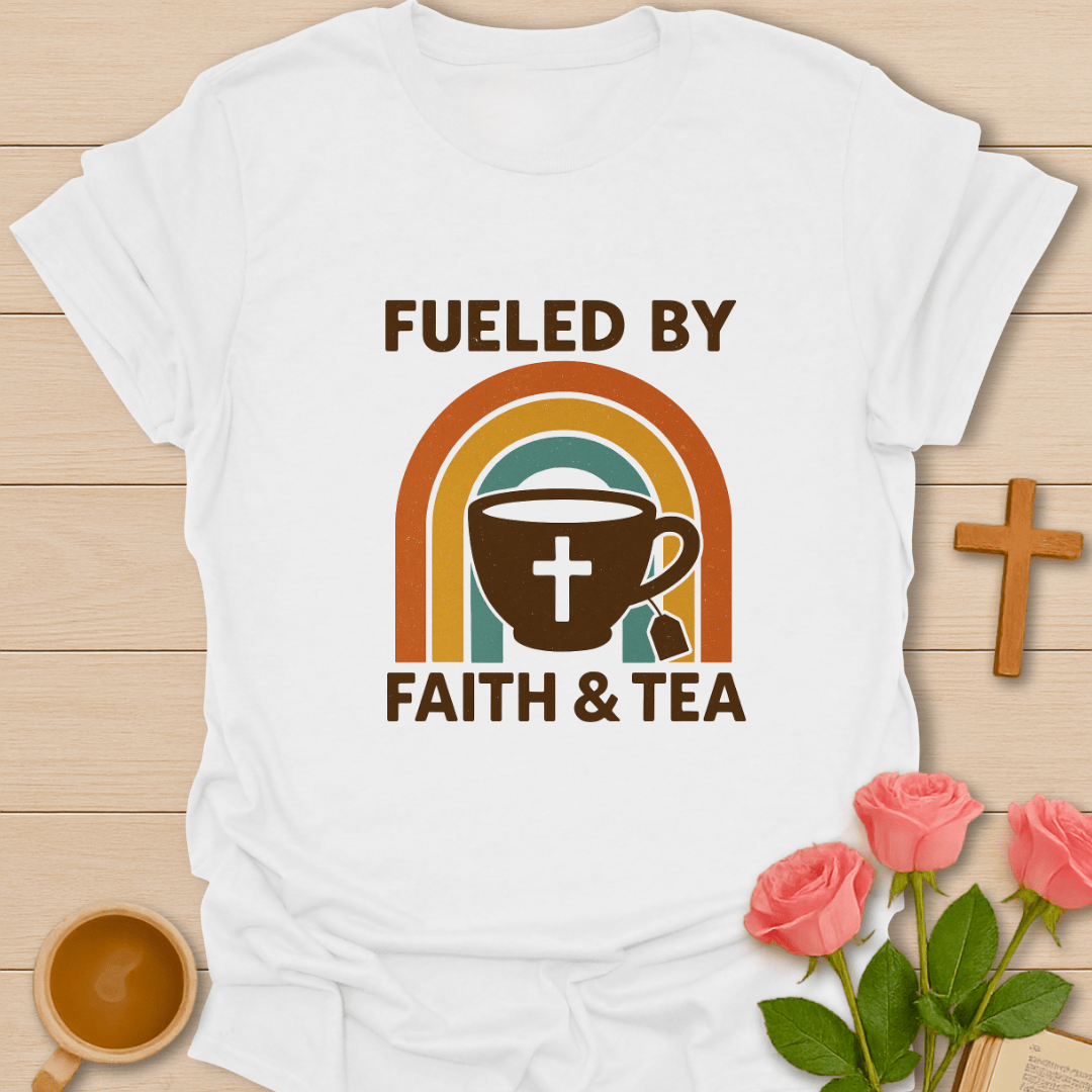 Rainbow Faith and Tea Fuel T-Shirt