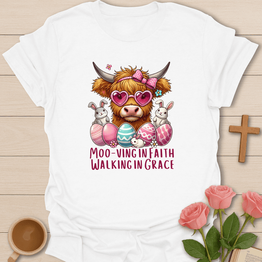 MOO-Ving In Faith  T-Shirt