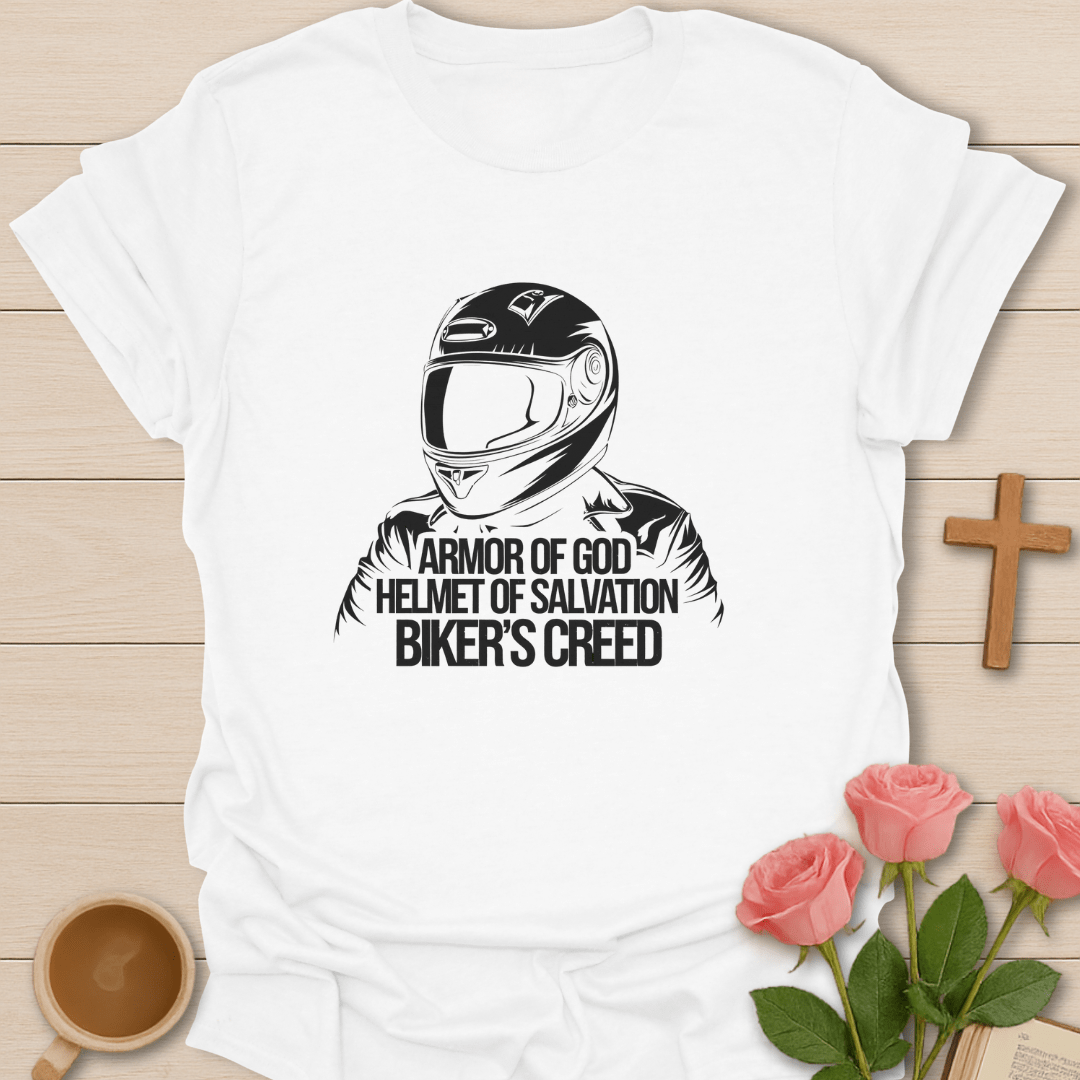 Biker Armor Of God T-Shirt