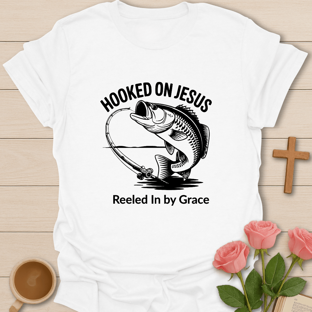 Hooked On Jesus T-Shirt