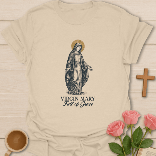 Virgin Mary Full Of Grace T-Shirt