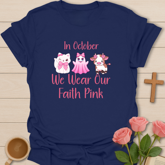 Wear Our Faith Pink T-Shirt