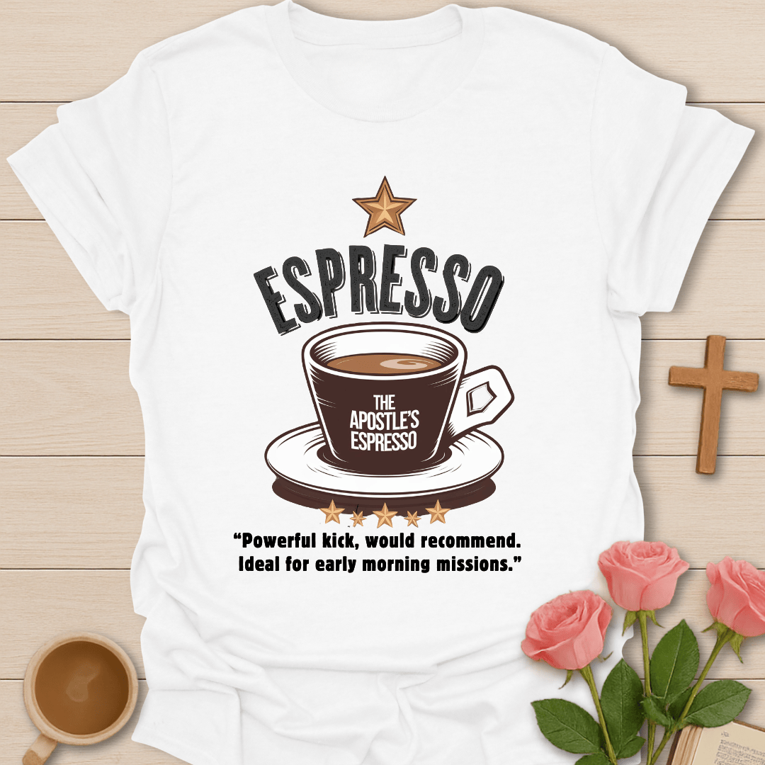 Apostle's Espresso Review T-Shirt