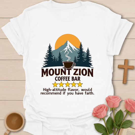 Mt. Zion Coffee Bar Review T-Shirt