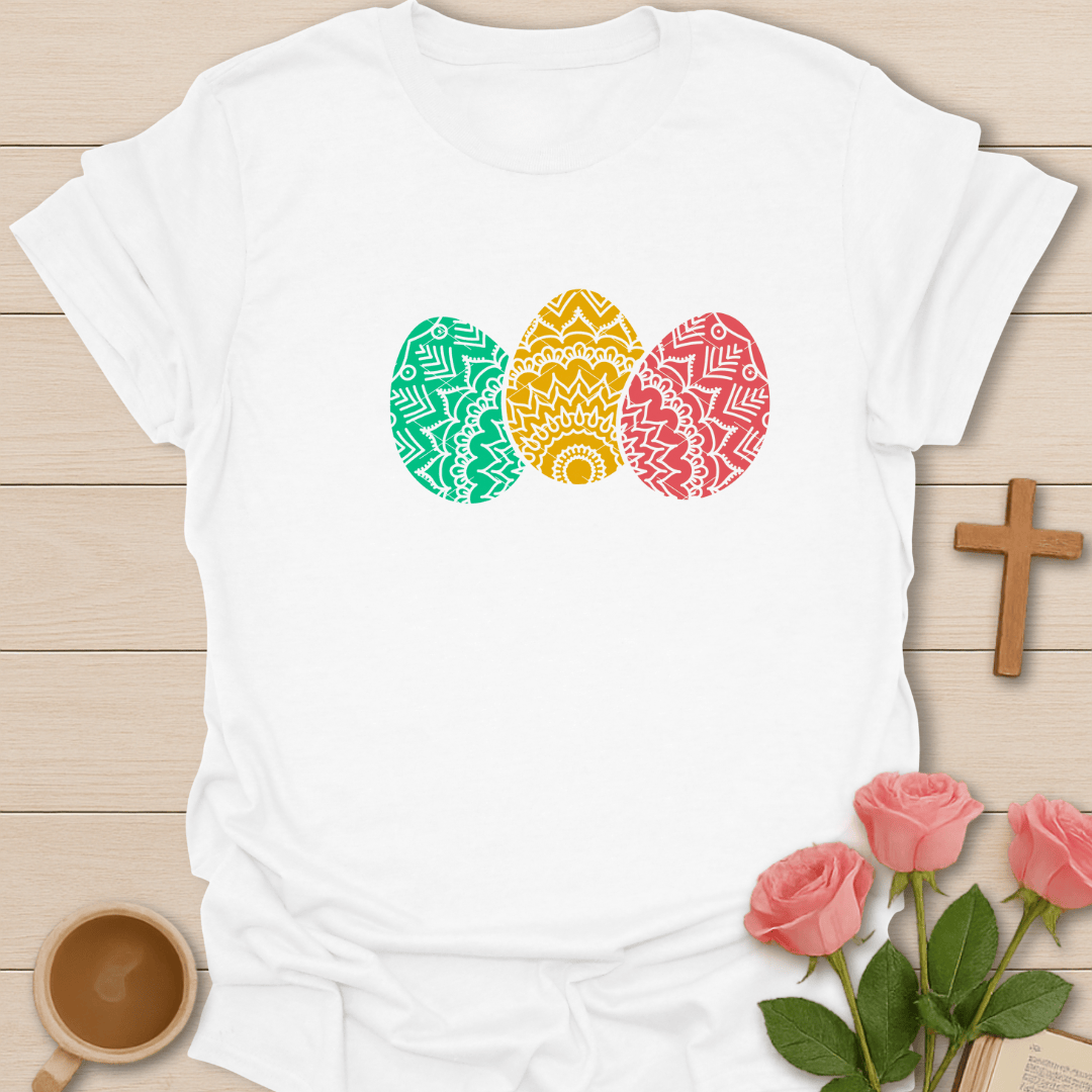 Easter Egg Mandala T-Shirt T-Shirt