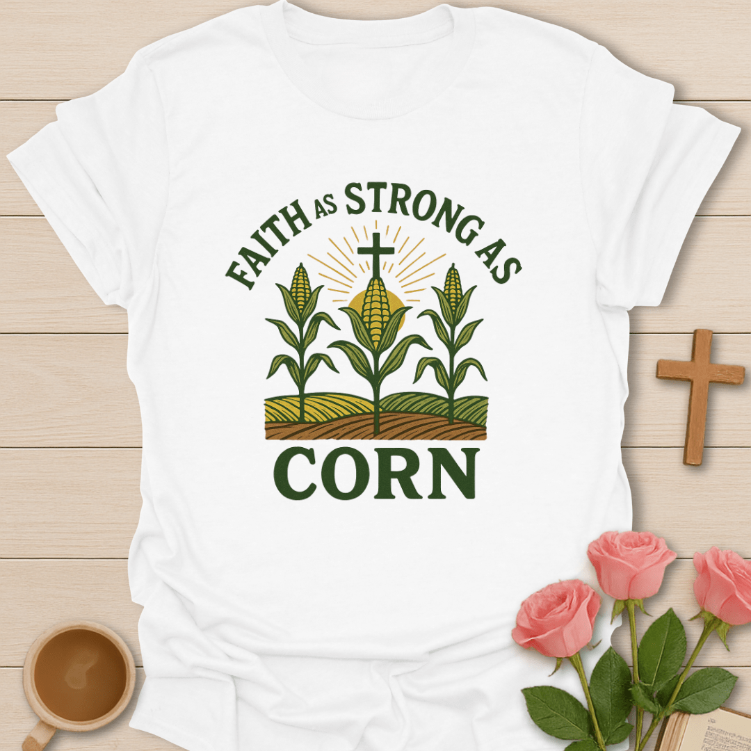Faith As Strong As Corn T-Shirt