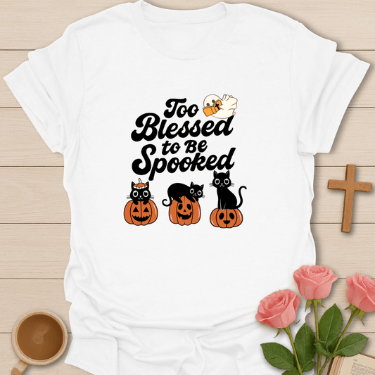 Too Spooked Cat T-Shirt