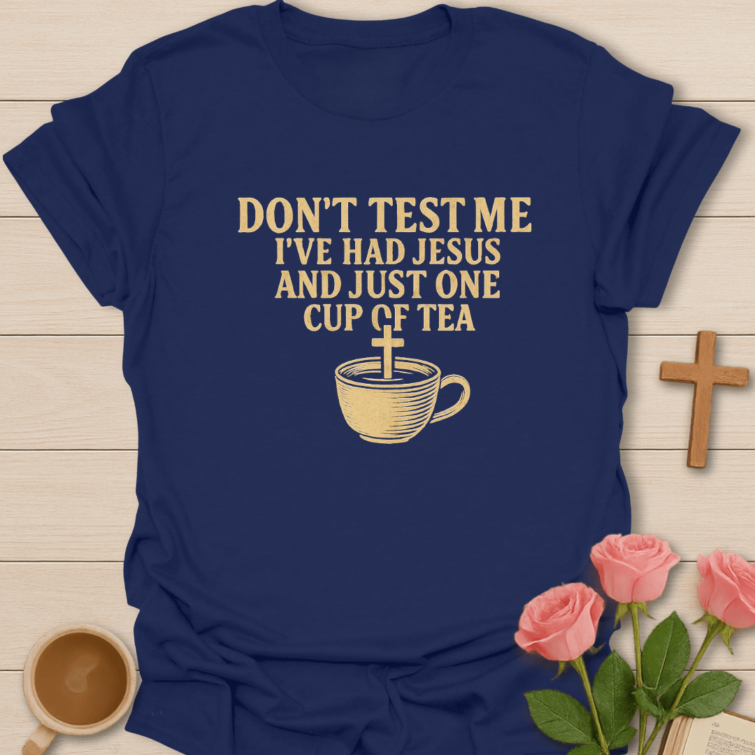 Jesus And A Cup Of Tea T-Shirt T-Shirt