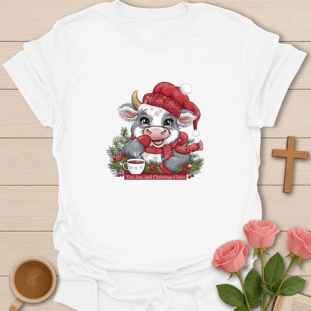 Tea, Joy & Christmas Cheer T-Shirt T-Shirt