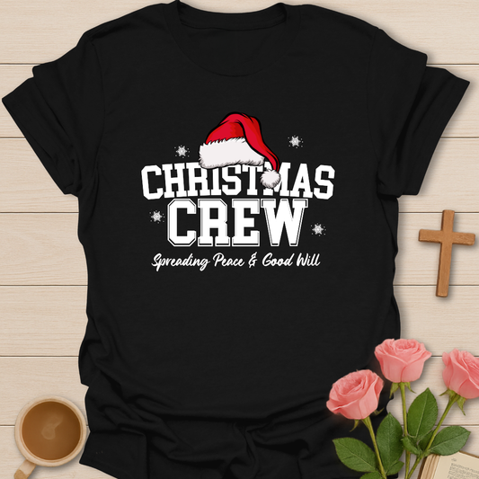 Christmas Crew Peace T-Shirt