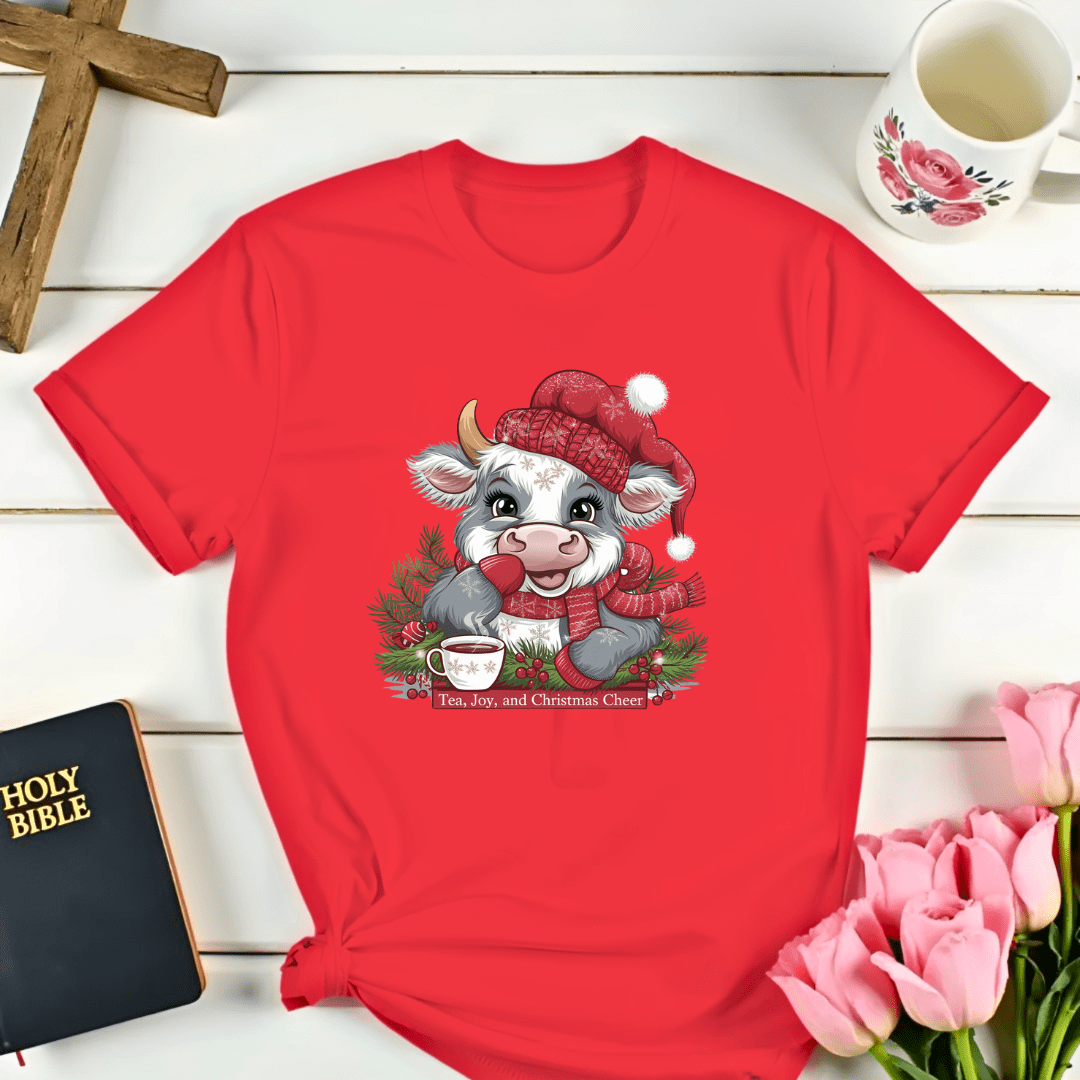 Tea, Joy & Christmas Cheer T-Shirt