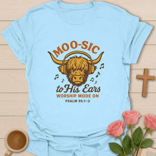 Moo-sic To HIS Ear T-Shirt