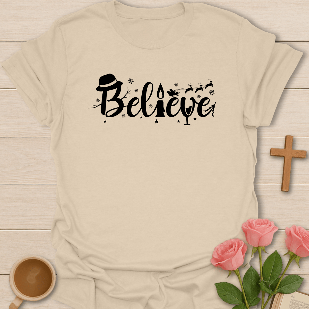 Christmas Believer T-Shirt T-Shirt