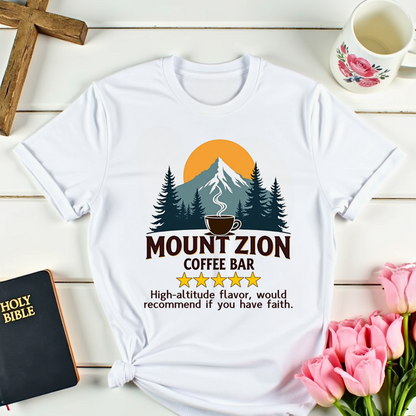 Mt. Zion Coffee Bar Review T-Shirt