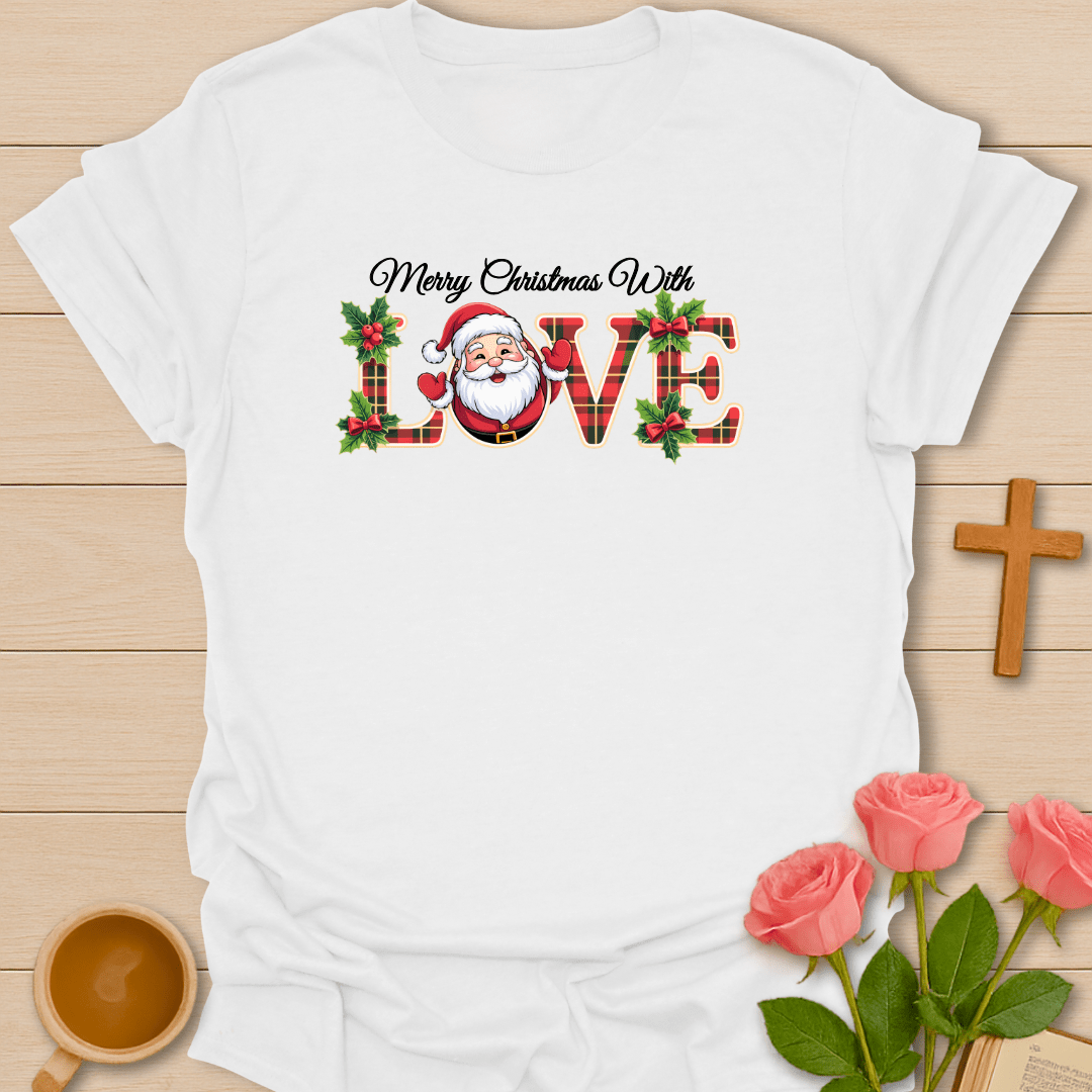 Santa's Christmas Love T-Shirt T-Shirt