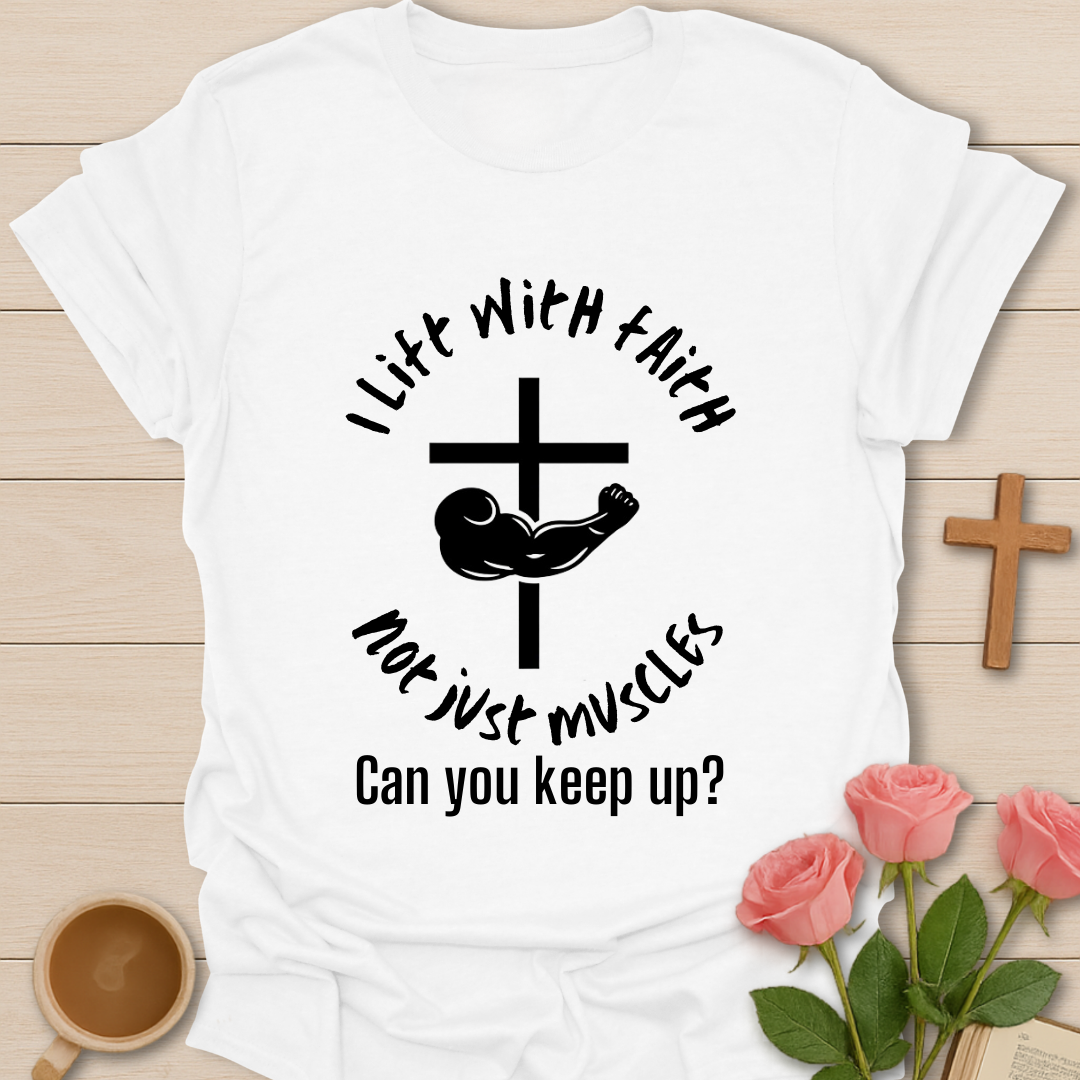 Faith Muscles Cross T-Shirt