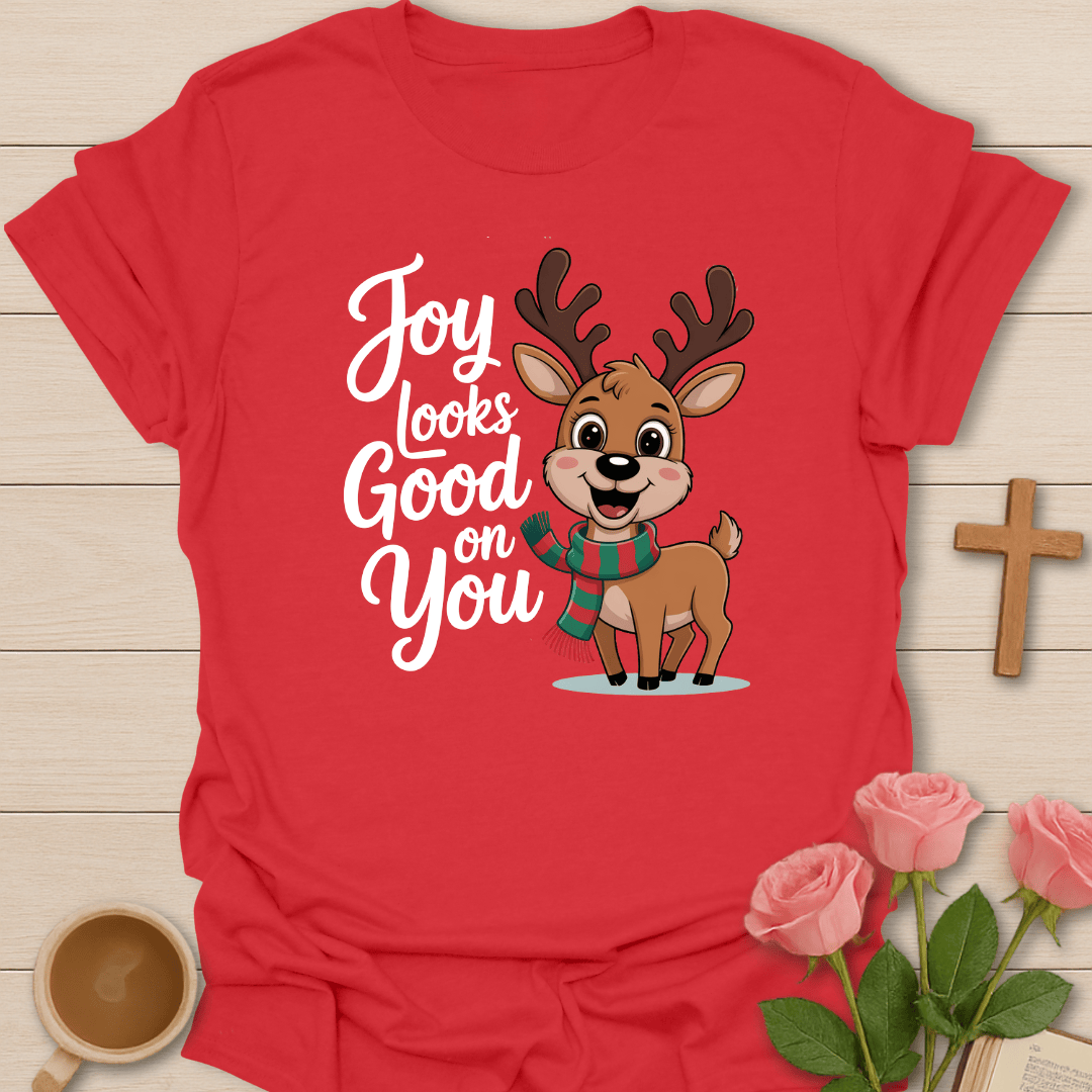 Joyful Raindeer T-Shirt T-Shirt