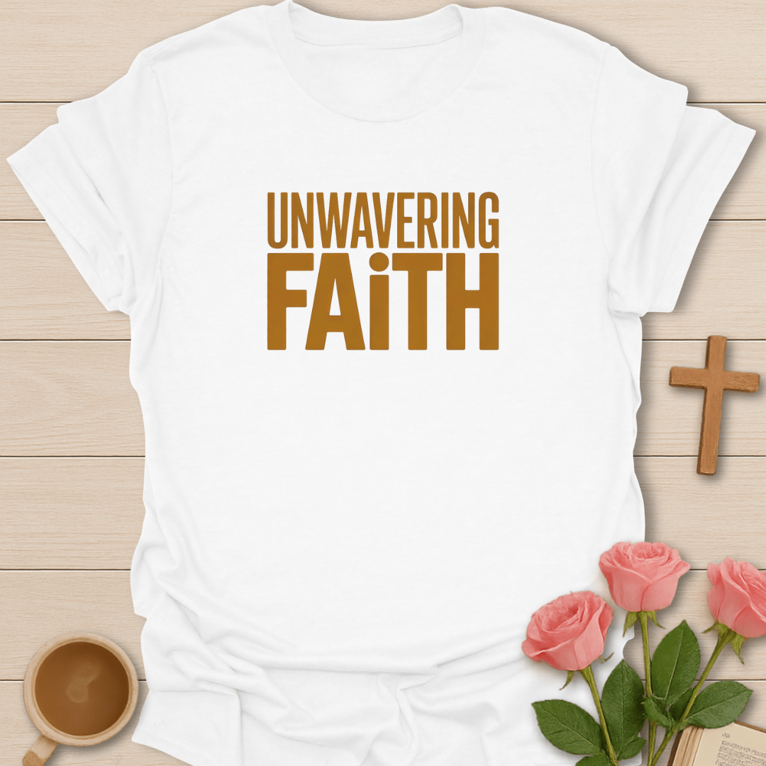 Unwavering Faith T-Shirt - Kozzy Co White / S