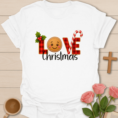 Gingerbread Love Christmas T-Shirt