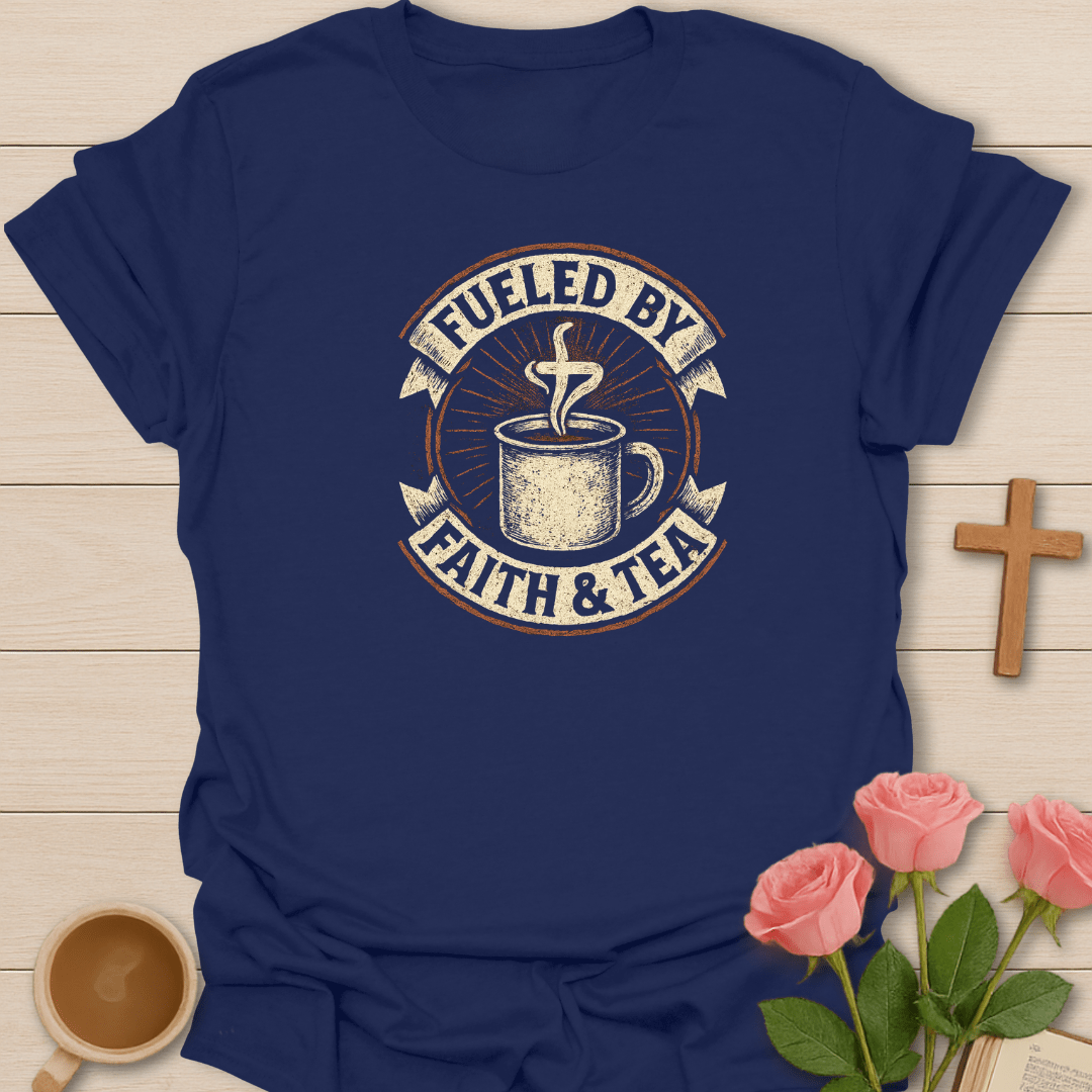 Fueled by Faith & Tea T-Shirt T-Shirt