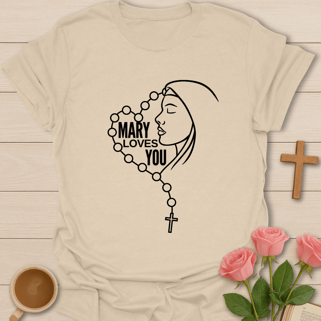 Mary Loves You T-Shirt T-Shirt