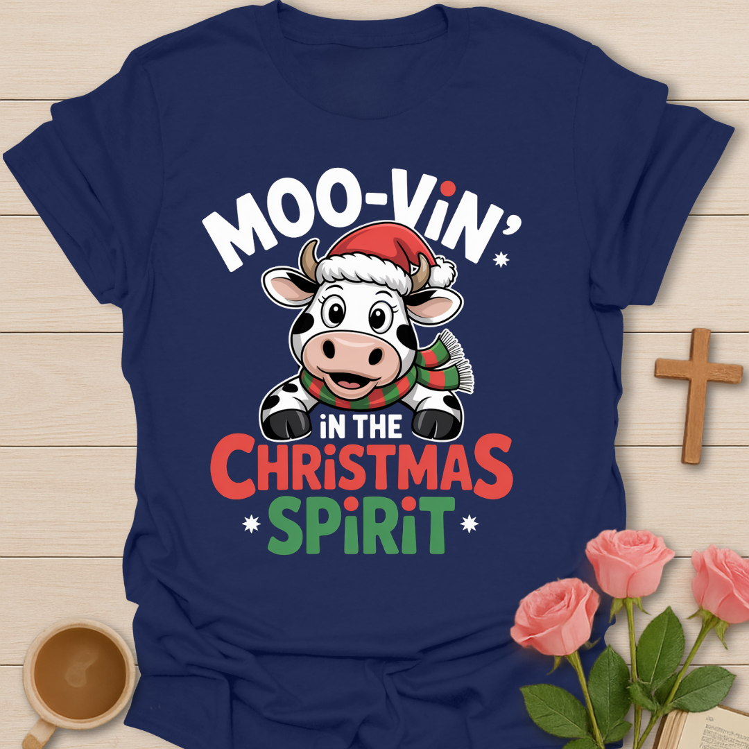 Moovin' In The Christmas Spirit T-Shirt