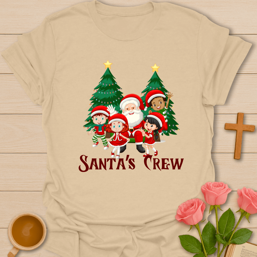 Santa's Crew Christmas T-Shirt