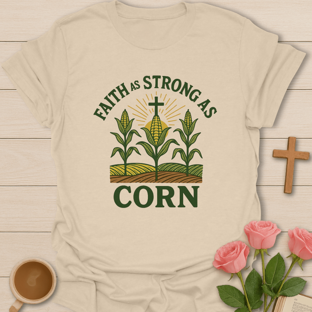 Faith As Strong As Corn T-Shirt