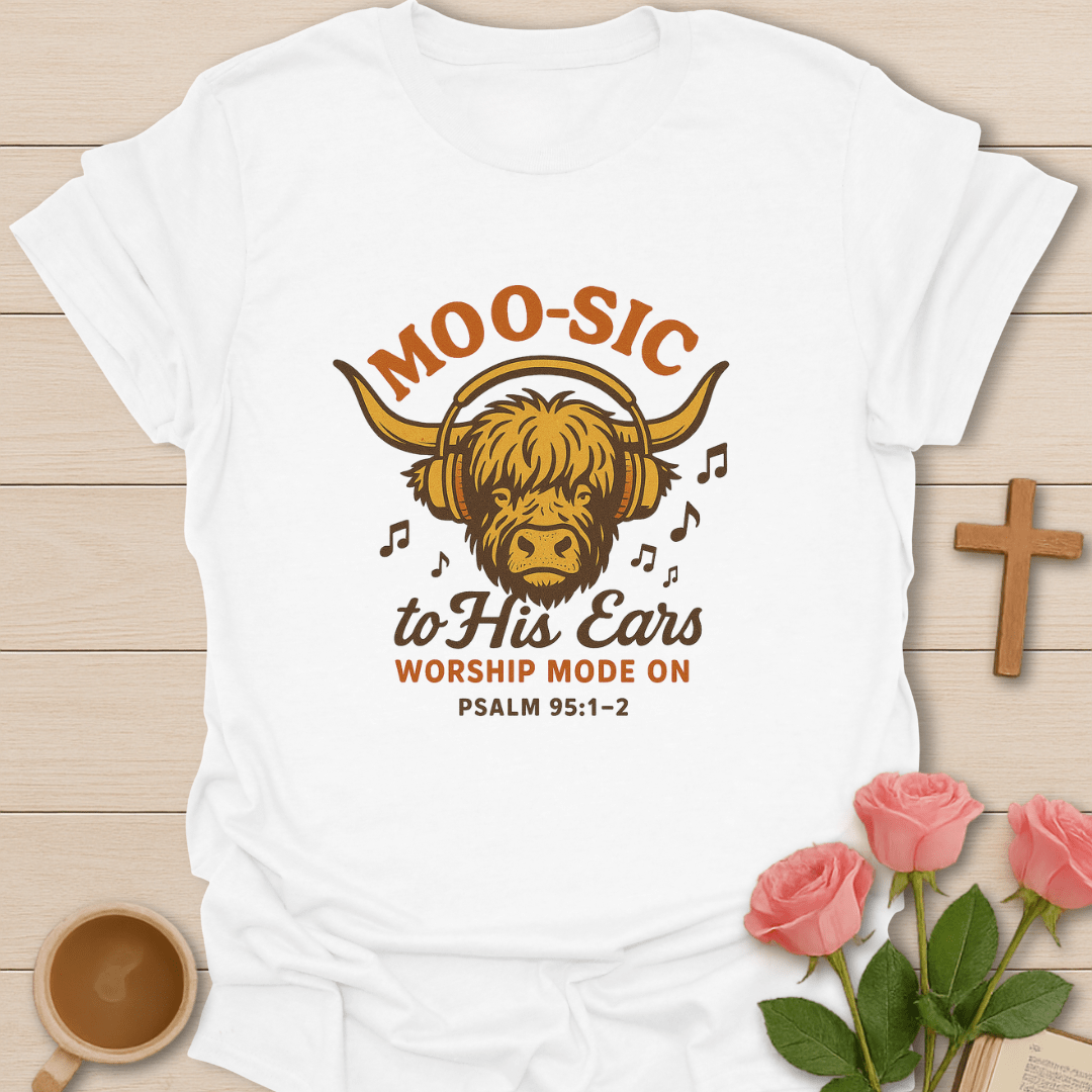 Moo-sic To HIS Ear T-Shirt