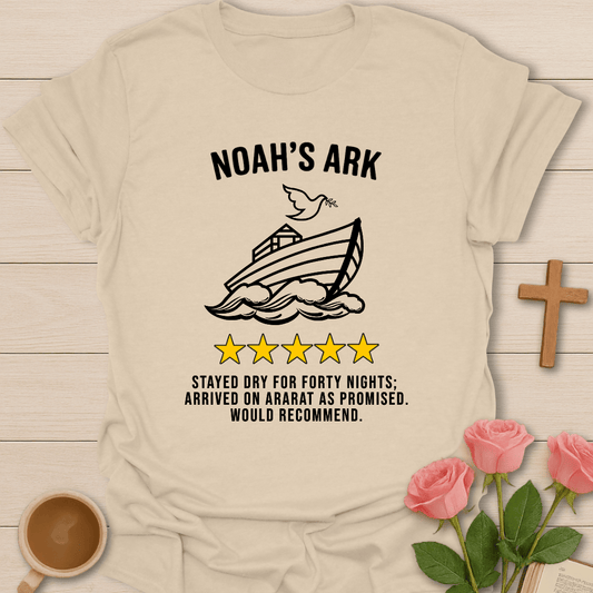 Noah's Ark 5 Stars Review T-Shirt
