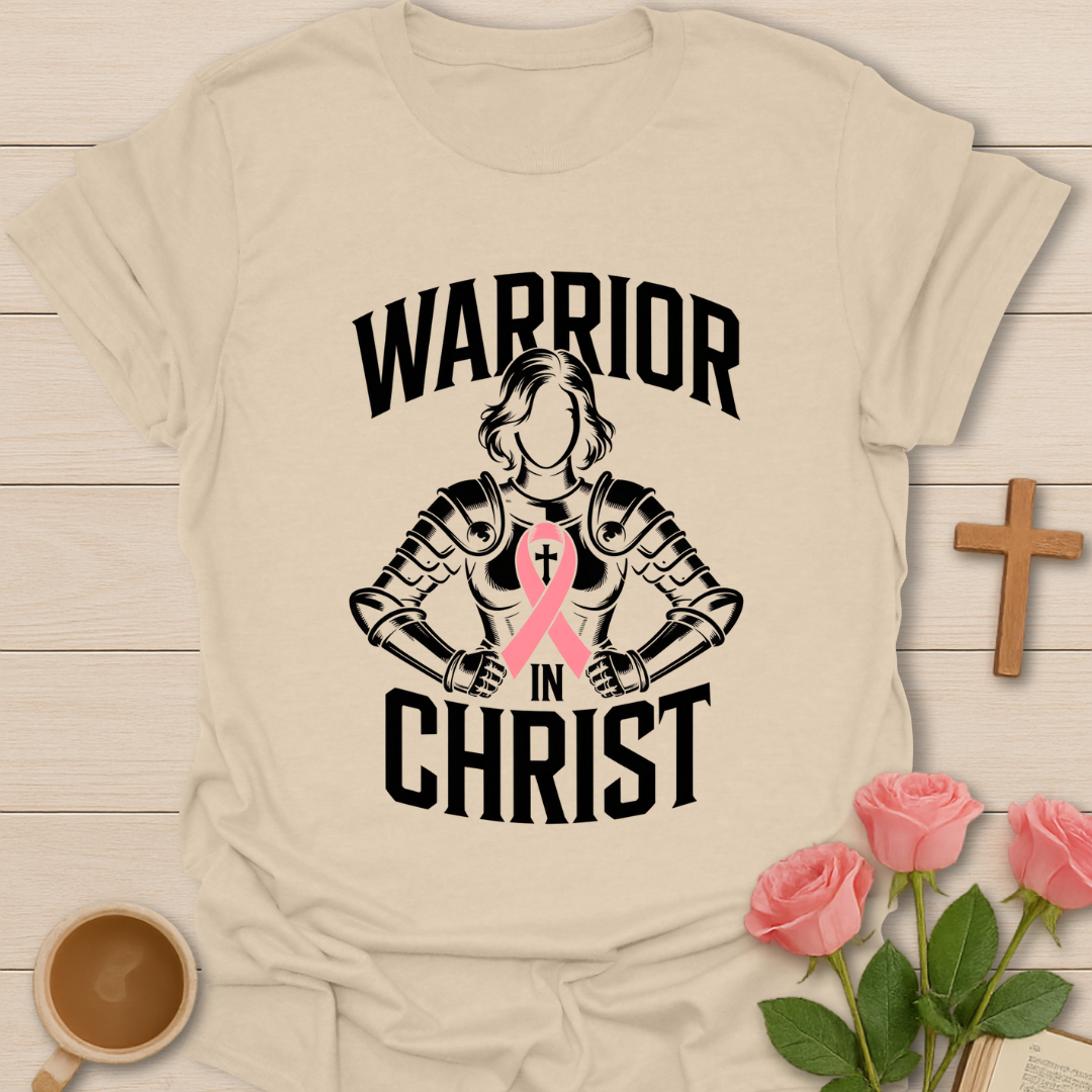 Warrior In Christ Pink T-Shirt