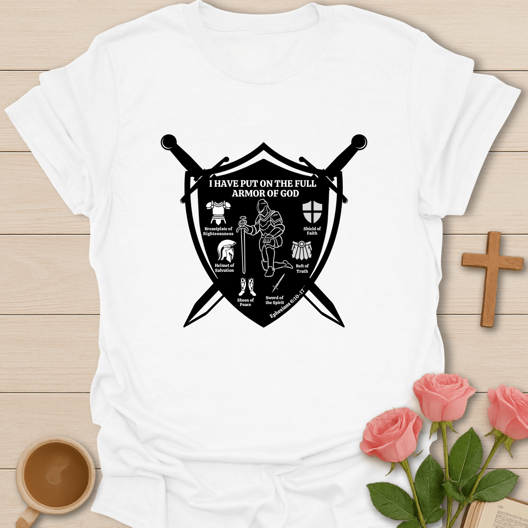 Armor Of God Shield T-Shirt