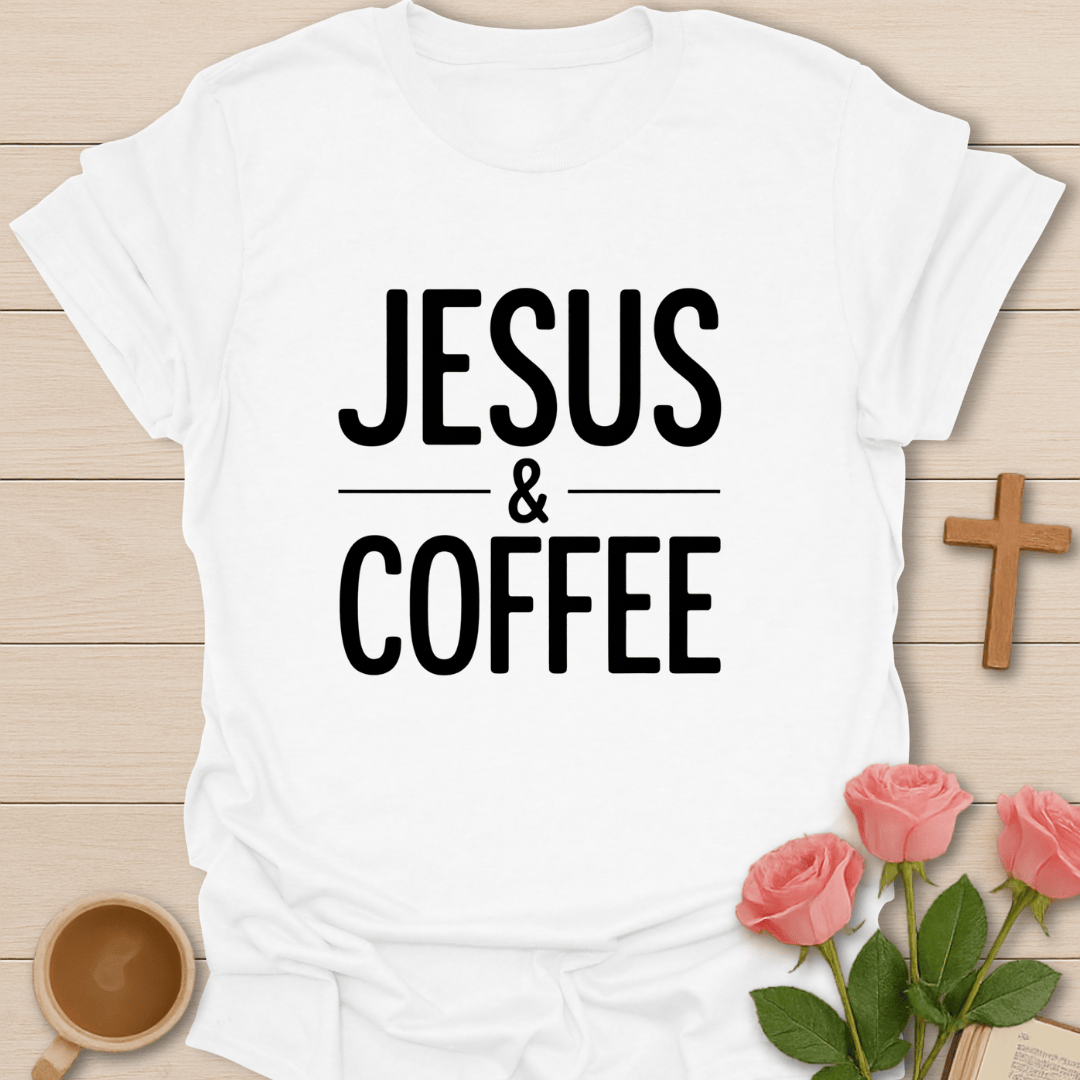 Jesus & Coffee  T-Shirt T-Shirt