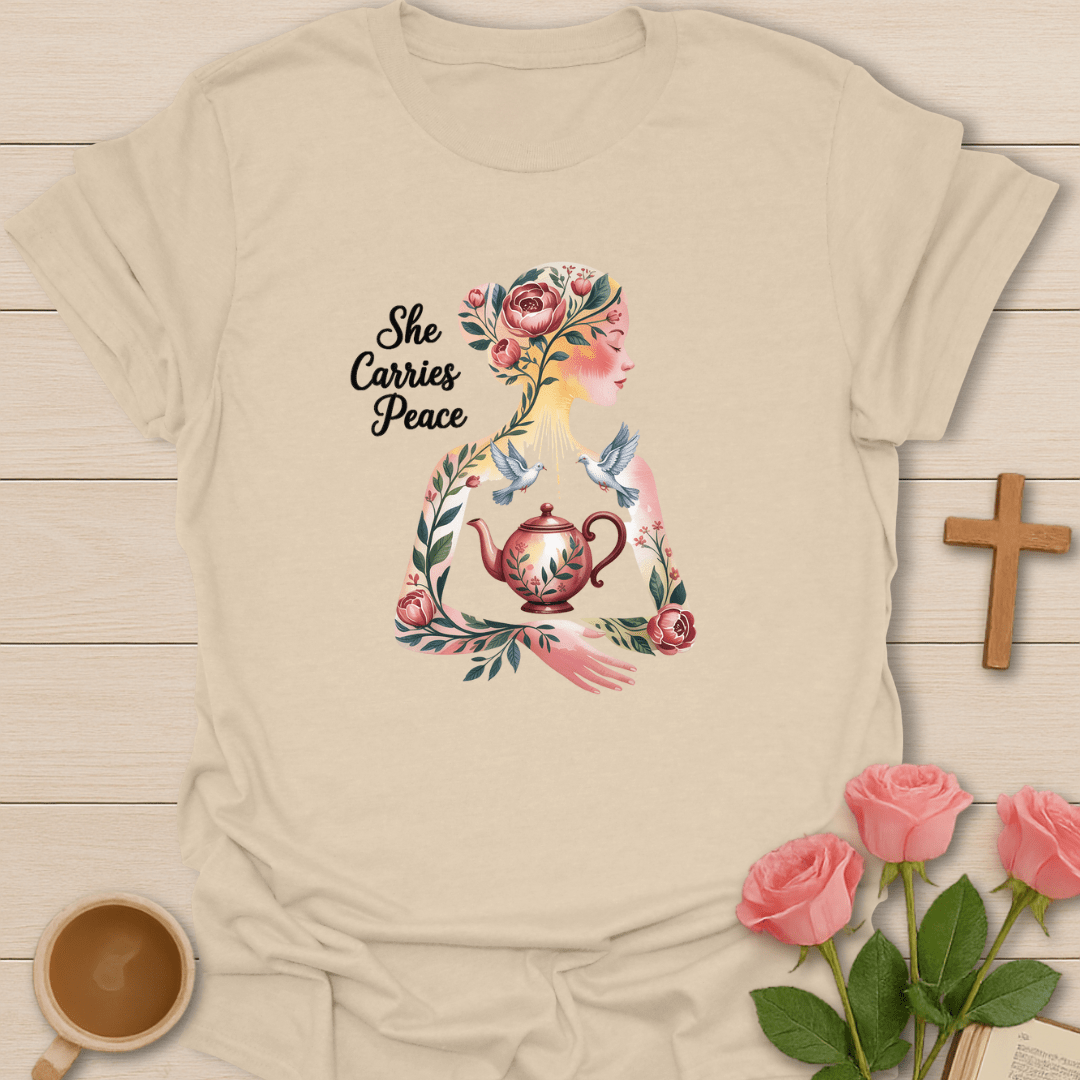 Peace In Her Hands T-Shirt
