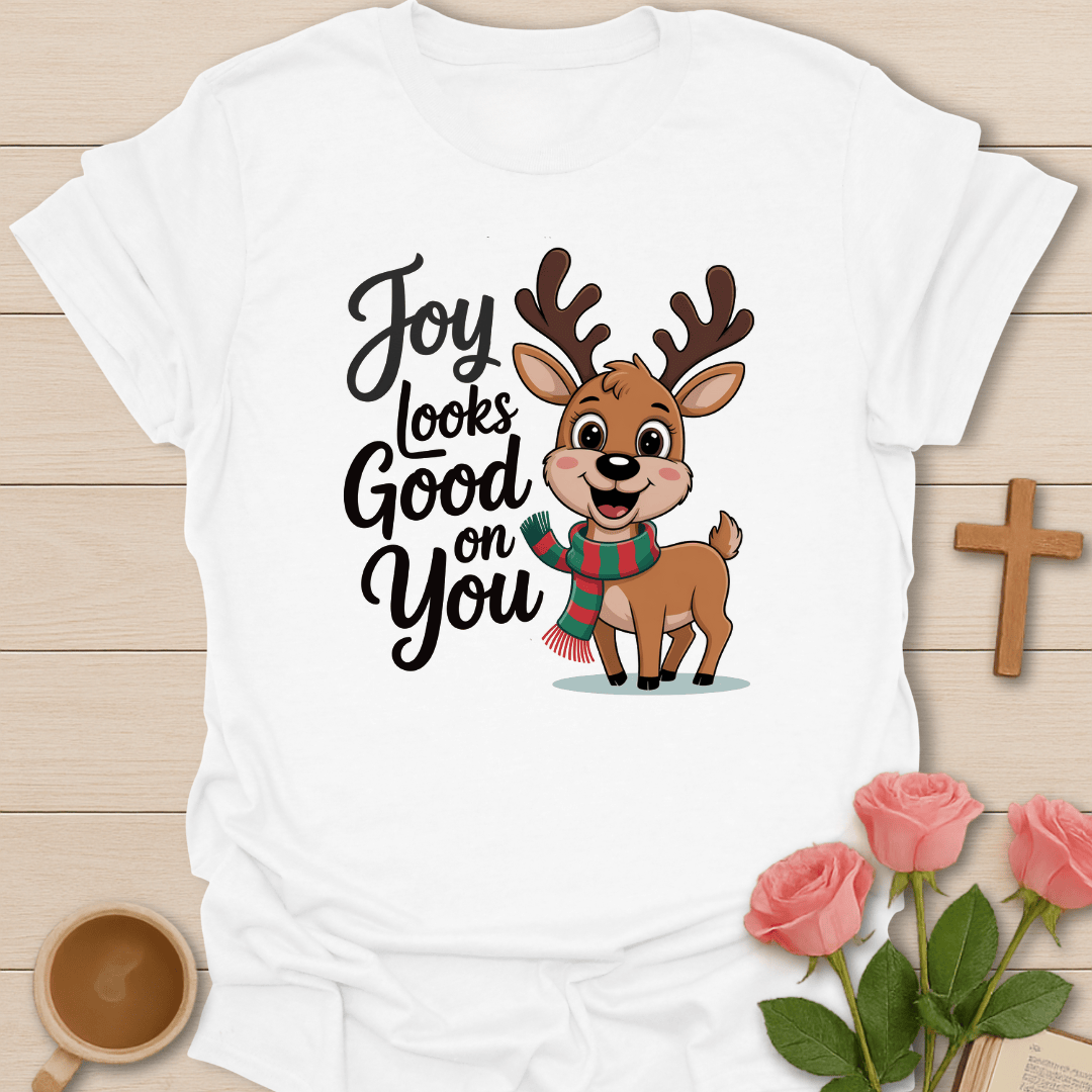 Joyful Raindeer T-Shirt T-Shirt