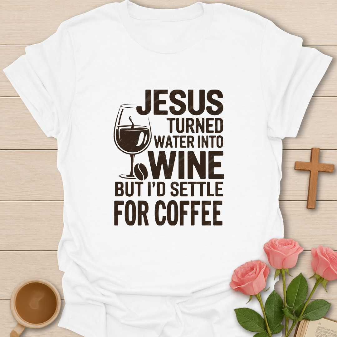 Wine Or Coffee T-Shirt