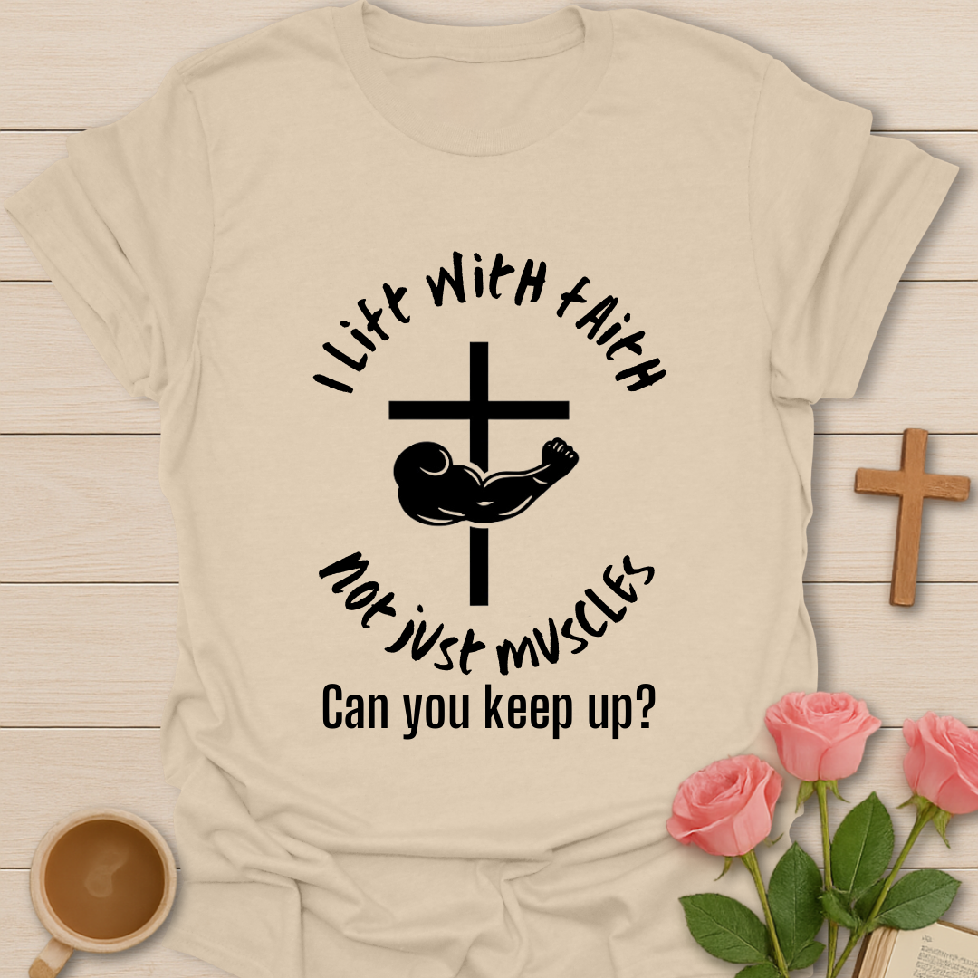 Faith Muscles Cross T-Shirt